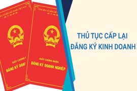 Xin cấp lại giấy phép đăng ký kinh doanh bị mất như thế nào?